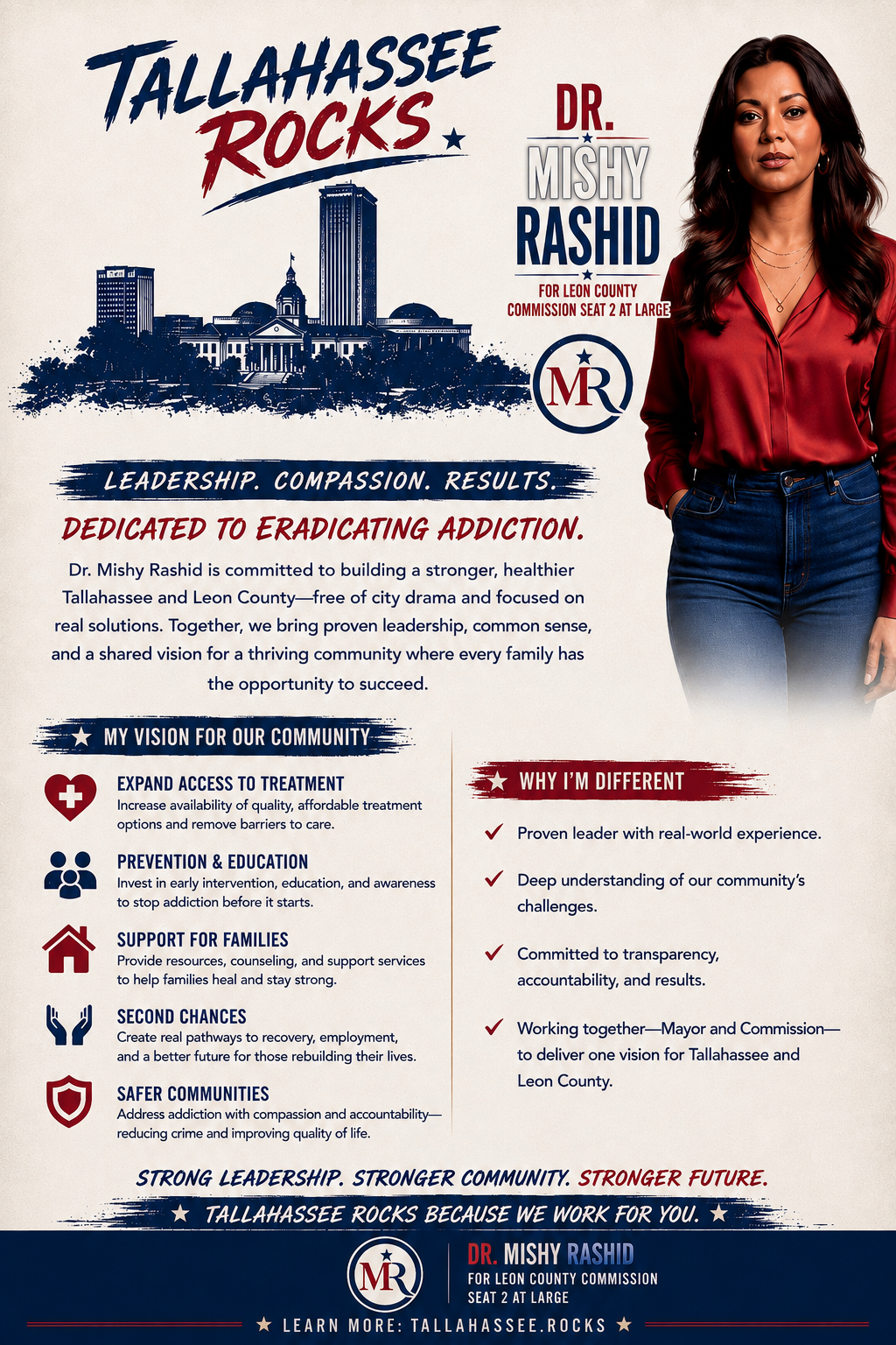 Mishy Rashid campaign newspaper mockup
